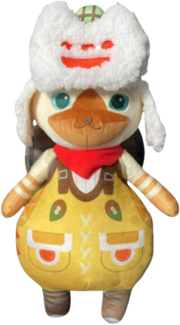 Plush Palico (Monster Hunter Wilds) resized