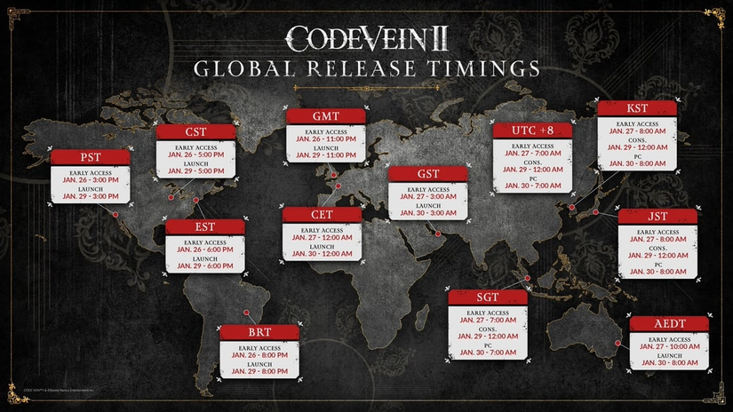 How To Play Code Vein 2 Early Access: Dates, Release Times, and Prices