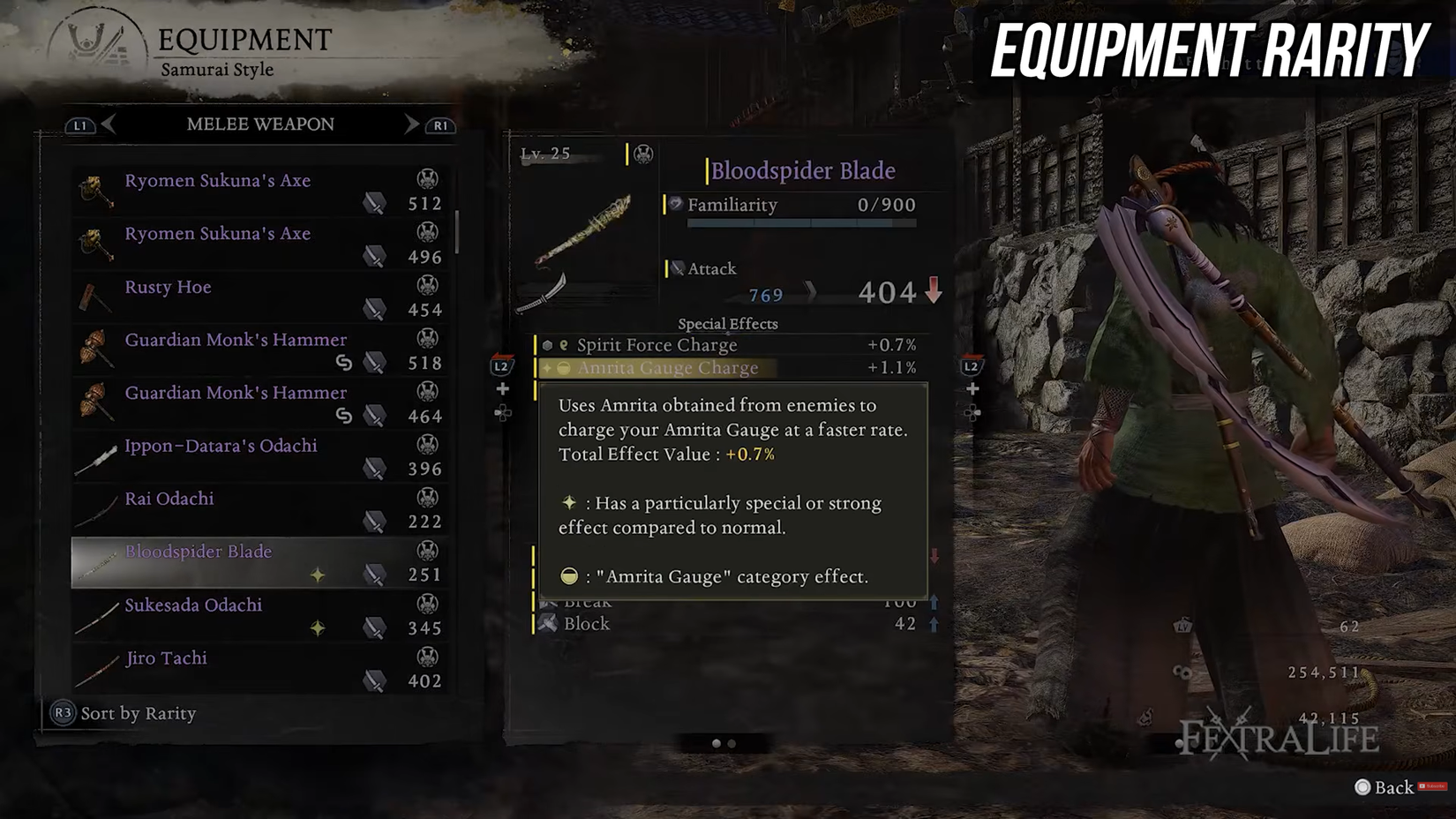 nioh-3-beginner-guide-equipment-with-stars