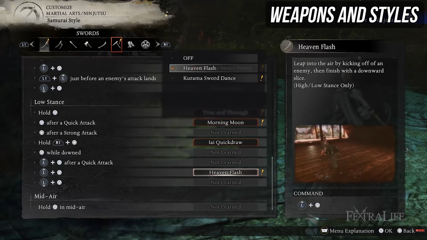 nioh-3-beginner-guide-weapons-style-customize-martial-arts