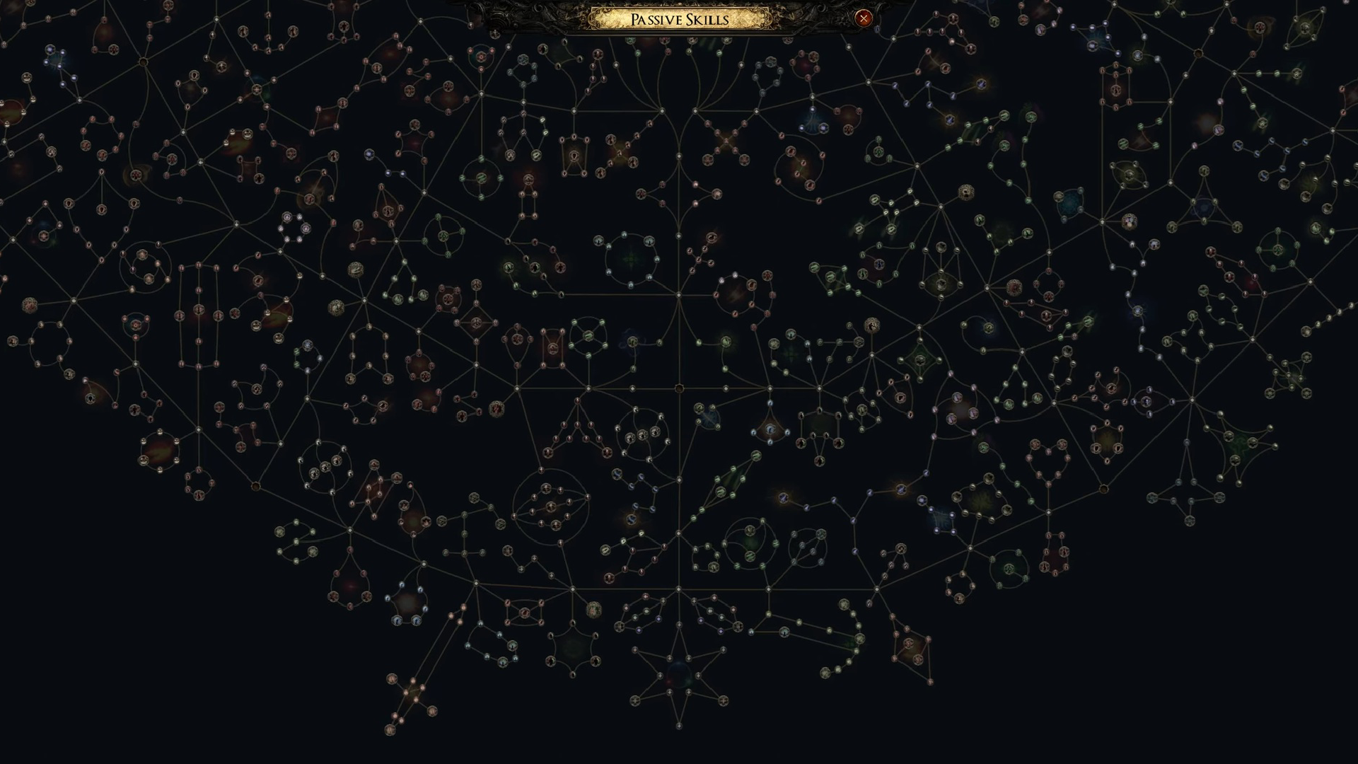 path of exile passive tree