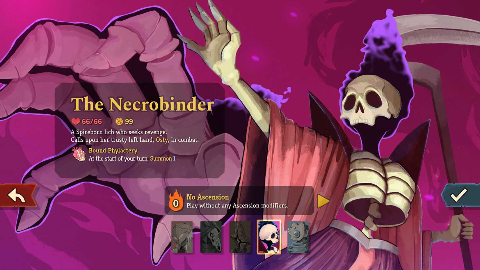 necrobinder info card