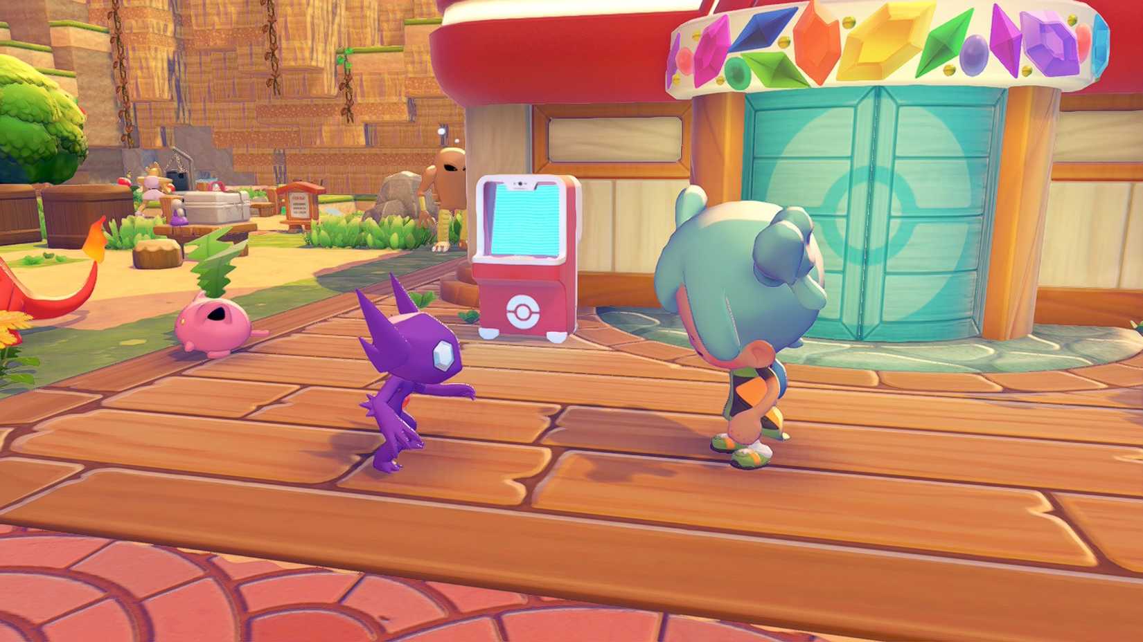 Speak to Sableye Pokopia