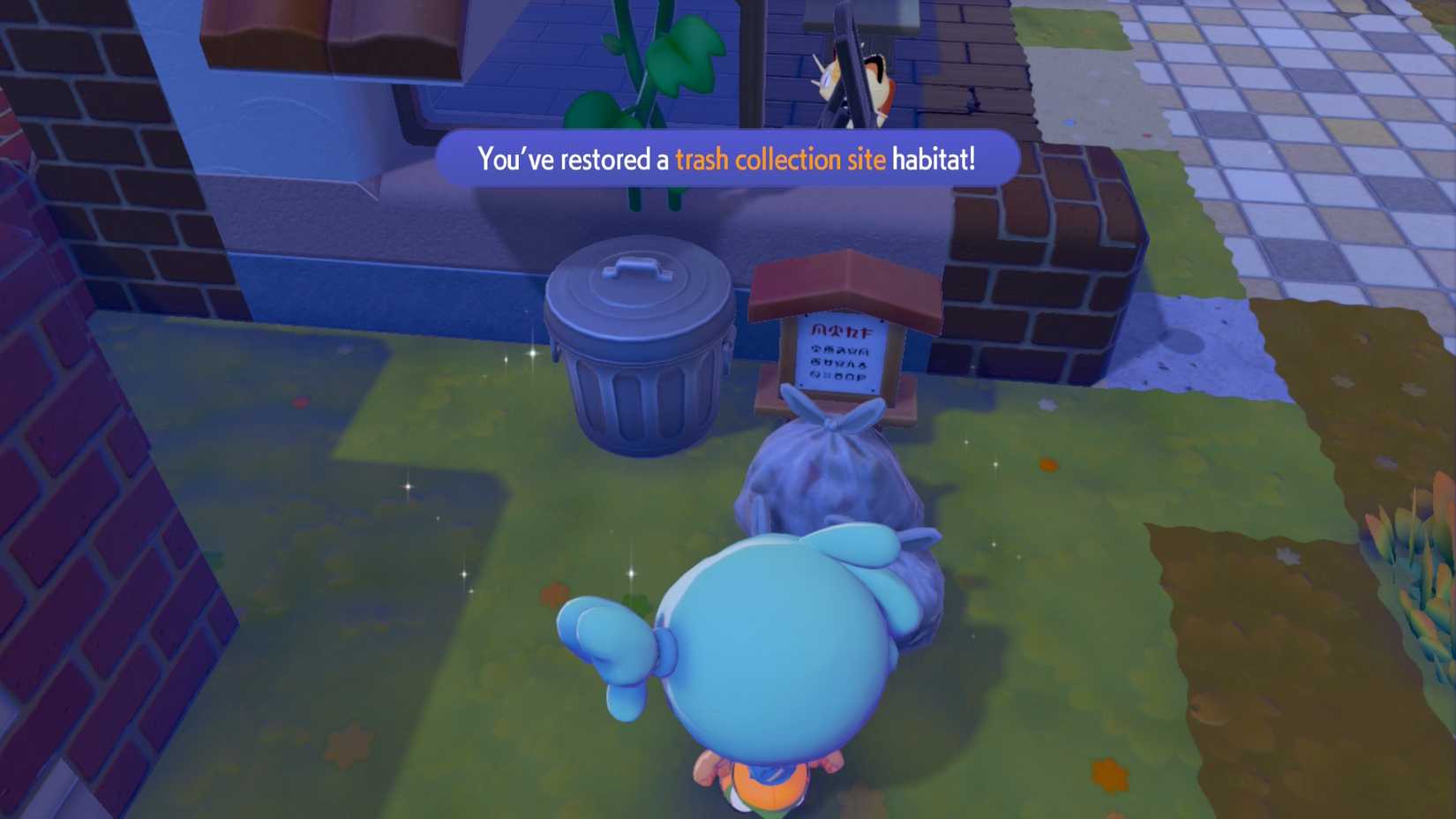 Trubbish Habitat Built Pokopia