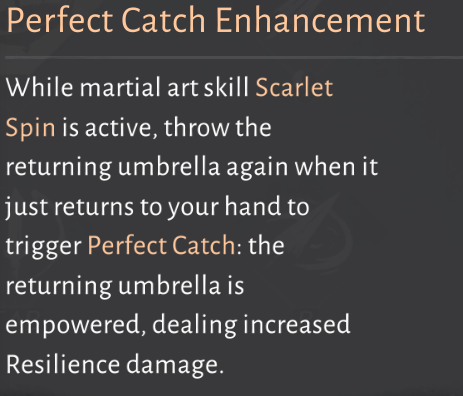 where winds meet perfect catch enhancement