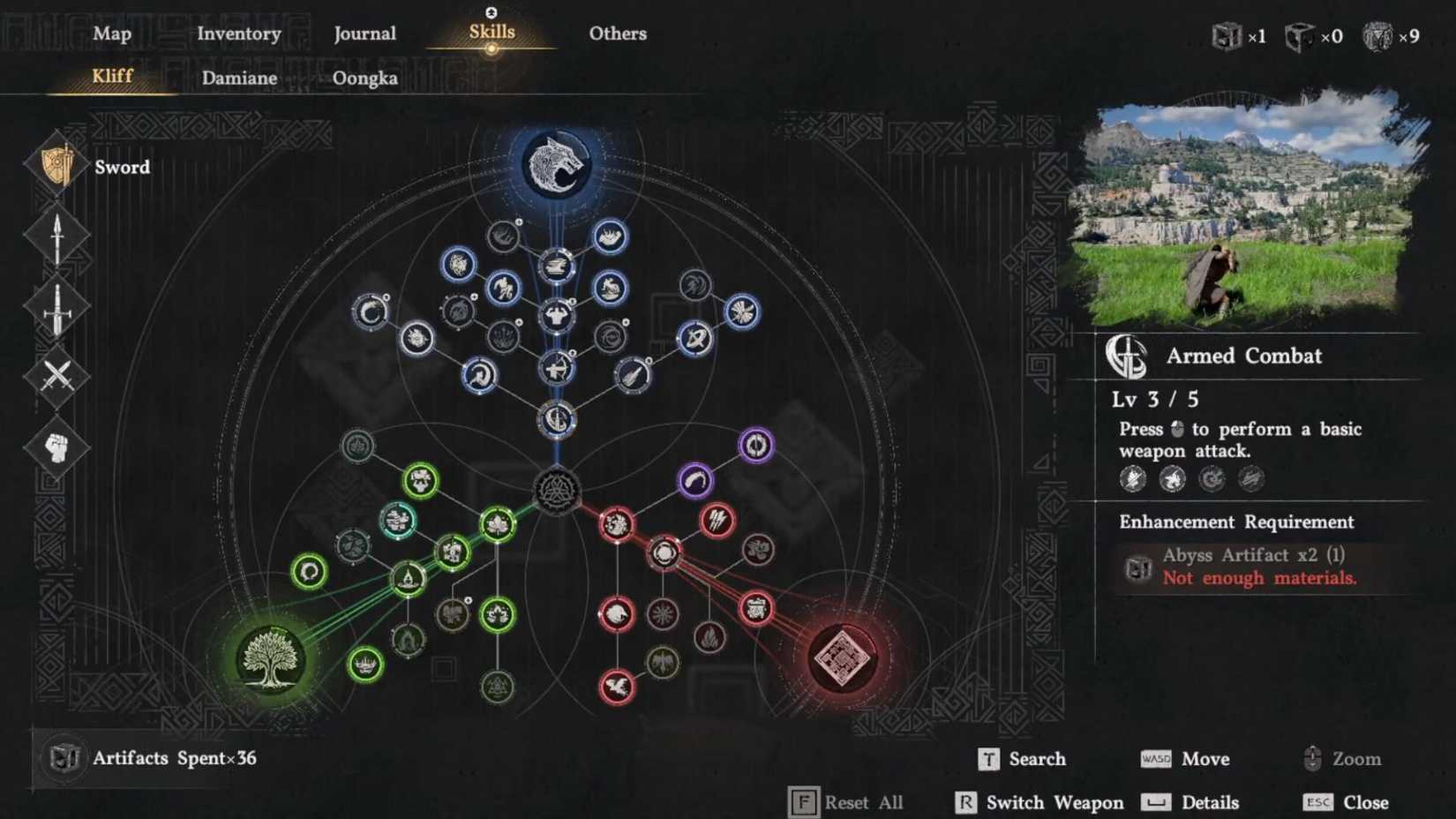 Crimson Desert Ability Tree