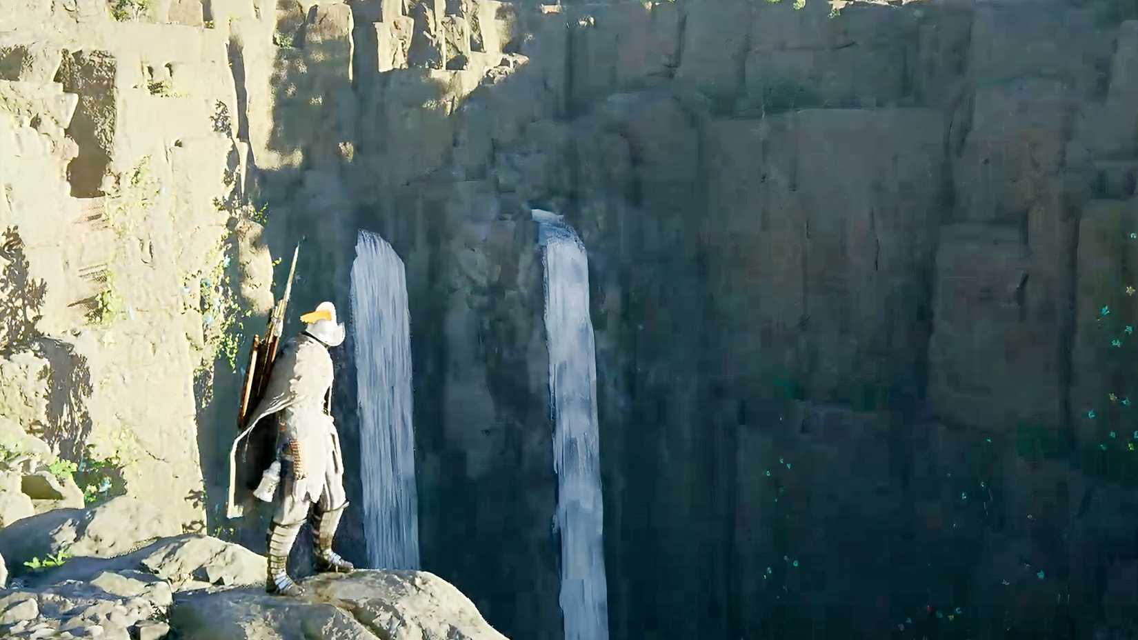 Crimson Desert Waterfall Shot