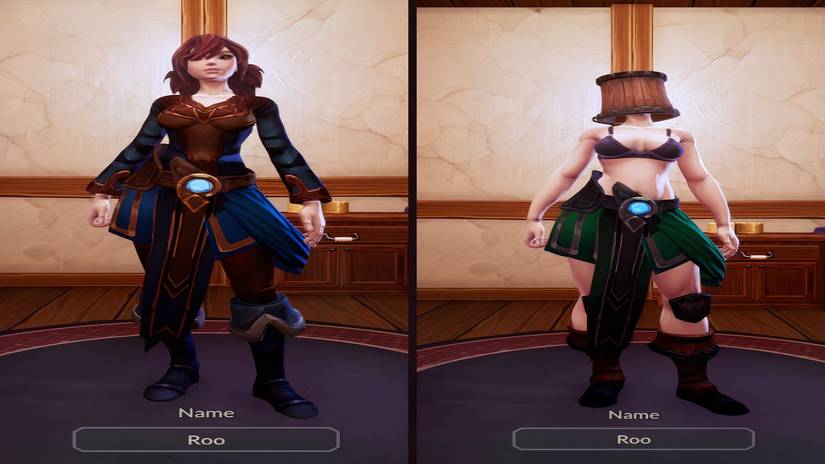 Image showing some of the different ways to dress your character in Ale & Tale Tavern.