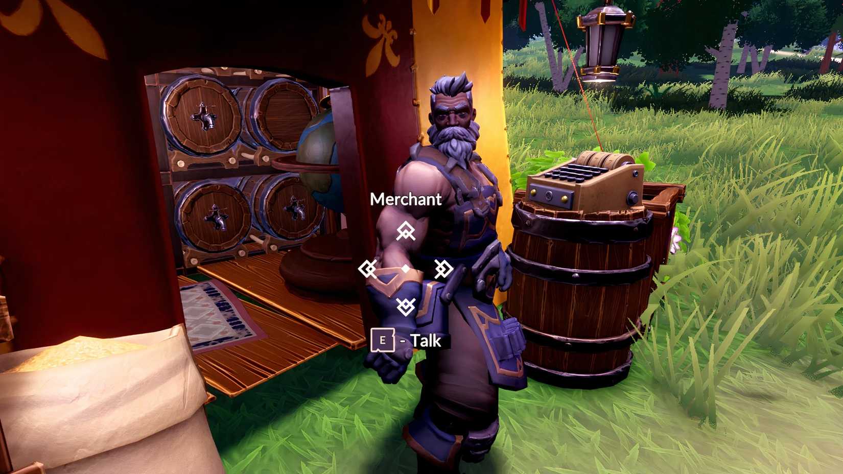 Image showing a merchant NPC from the Ale and Tavern game