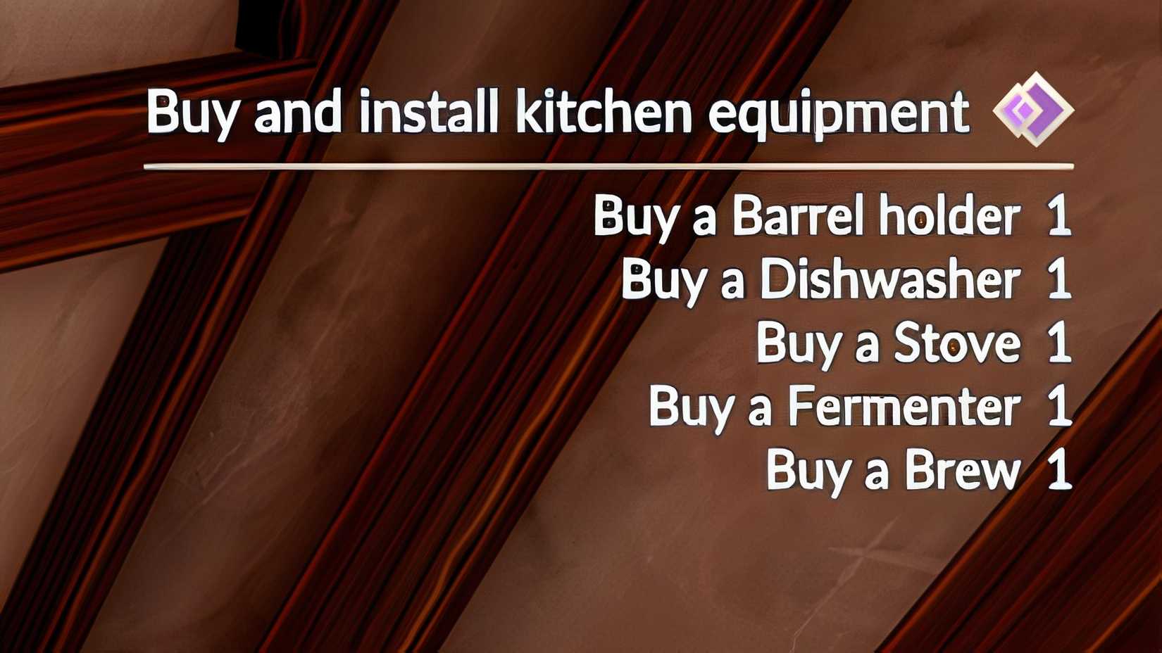 Image showing the current tasks and quest on the upper-right corner of the screen