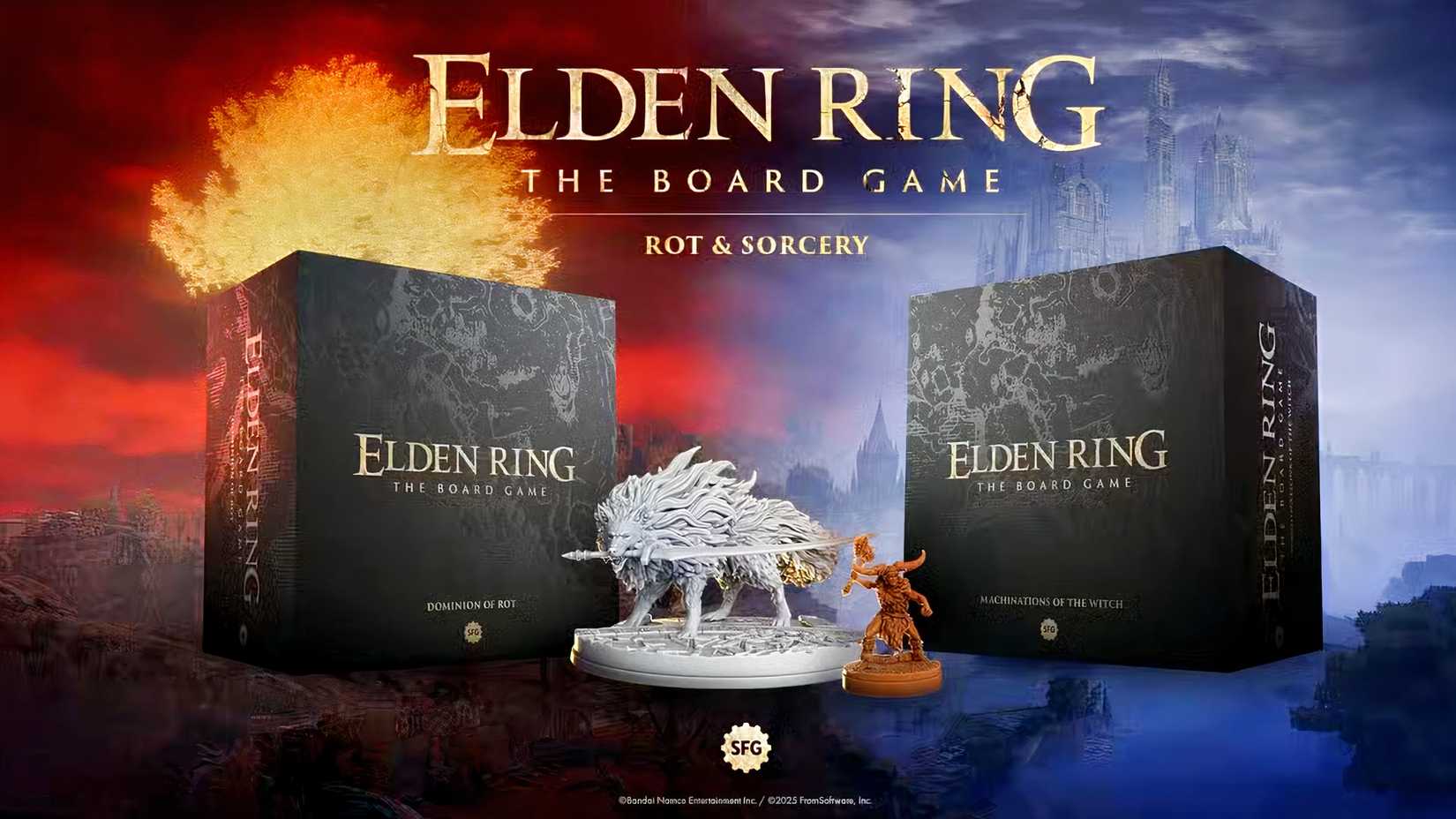 Elden Ring The Board Game Rot and Sorcery