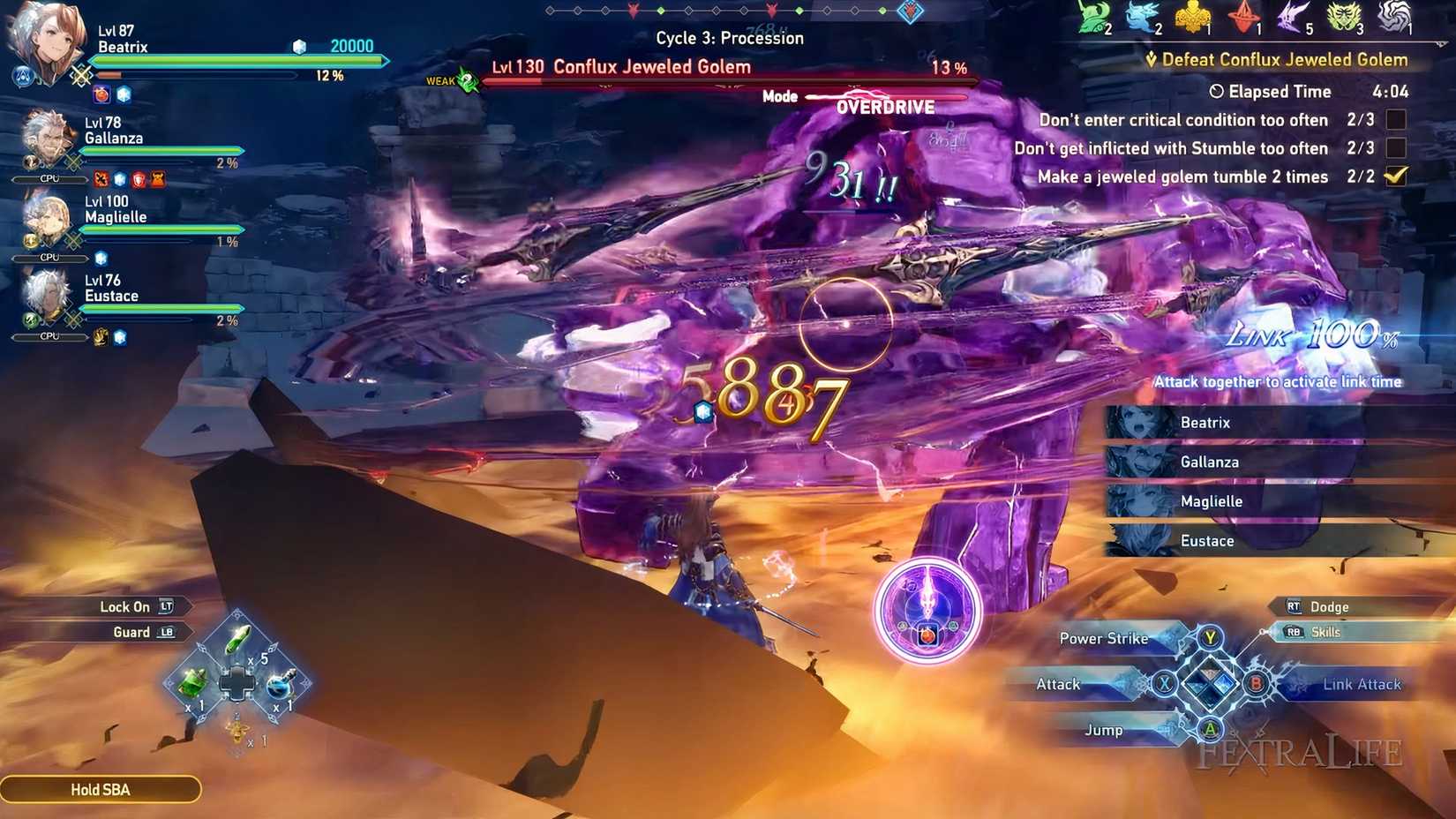 Granblue Fantasy Relink Endless Ragnarok Gameplay (1)