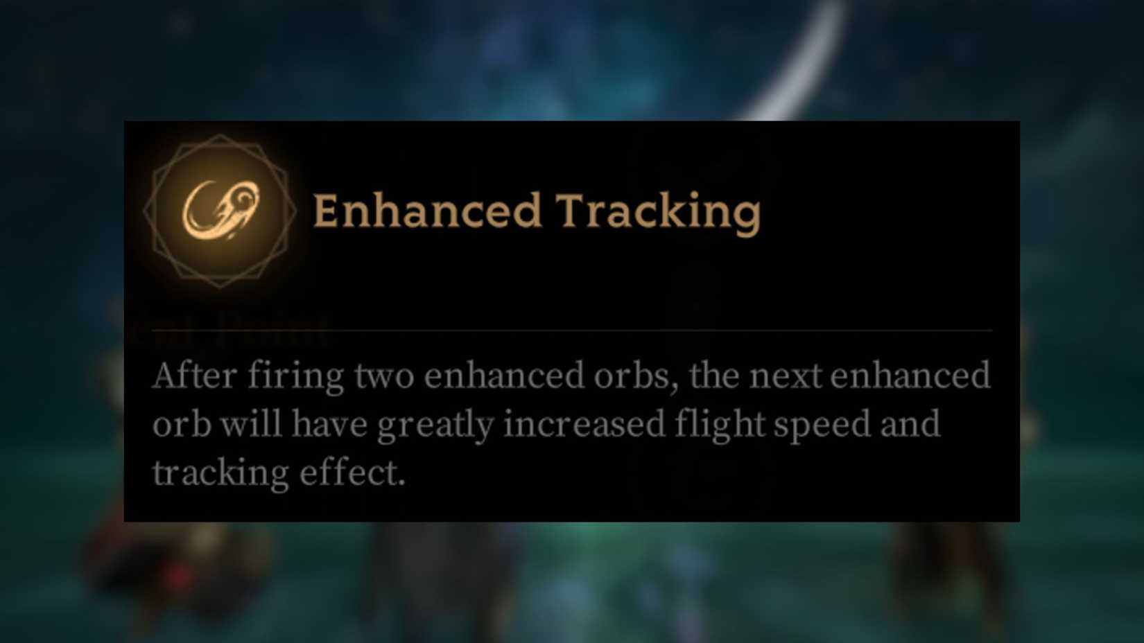 Enhanced Tracking Mistfall Hunter Mercenary Sword and Shield