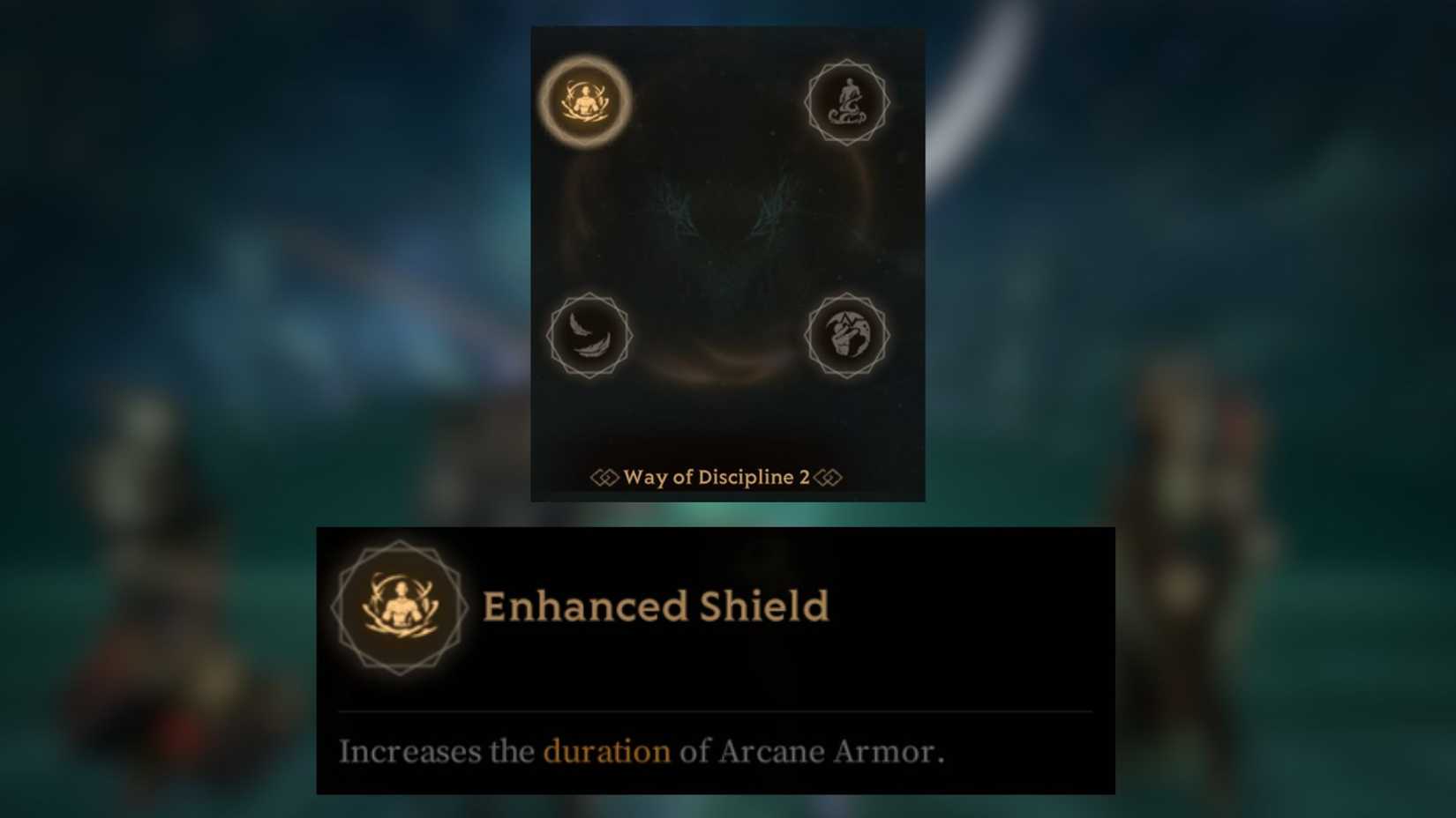 Mistfall Hunter Enhanced Shield