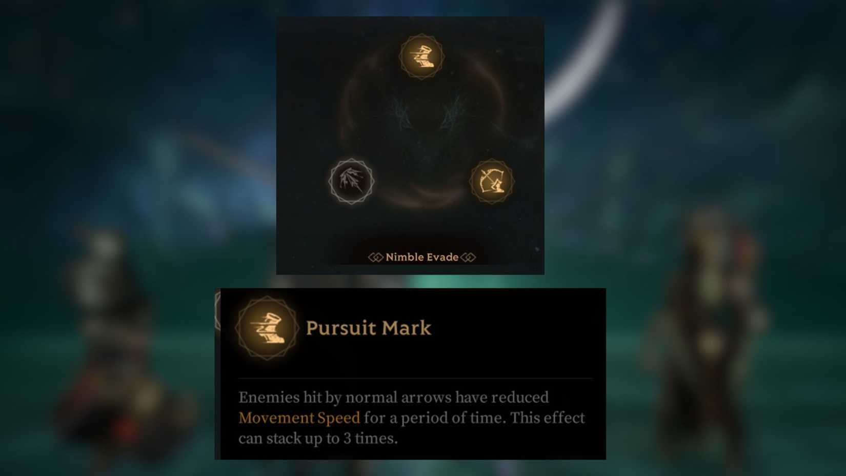 Mistfall Hunter Pursuit Mark Skill