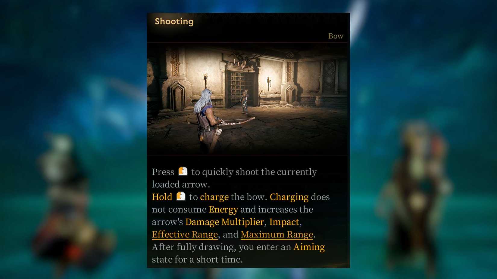 Mistfall Hunter Shooting Skill
