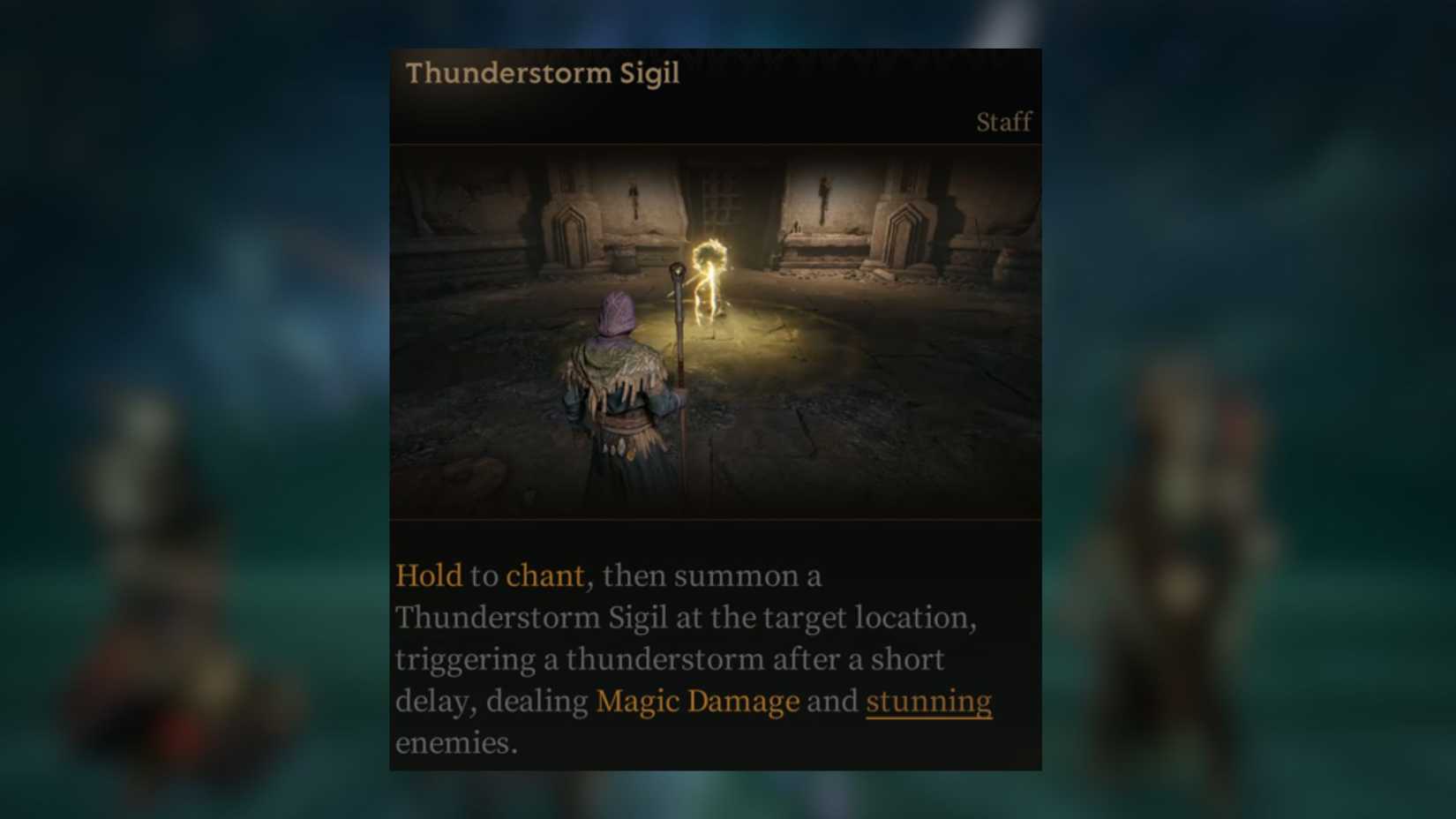 Mistfall Hunter Thunderstorm Sigil (1)