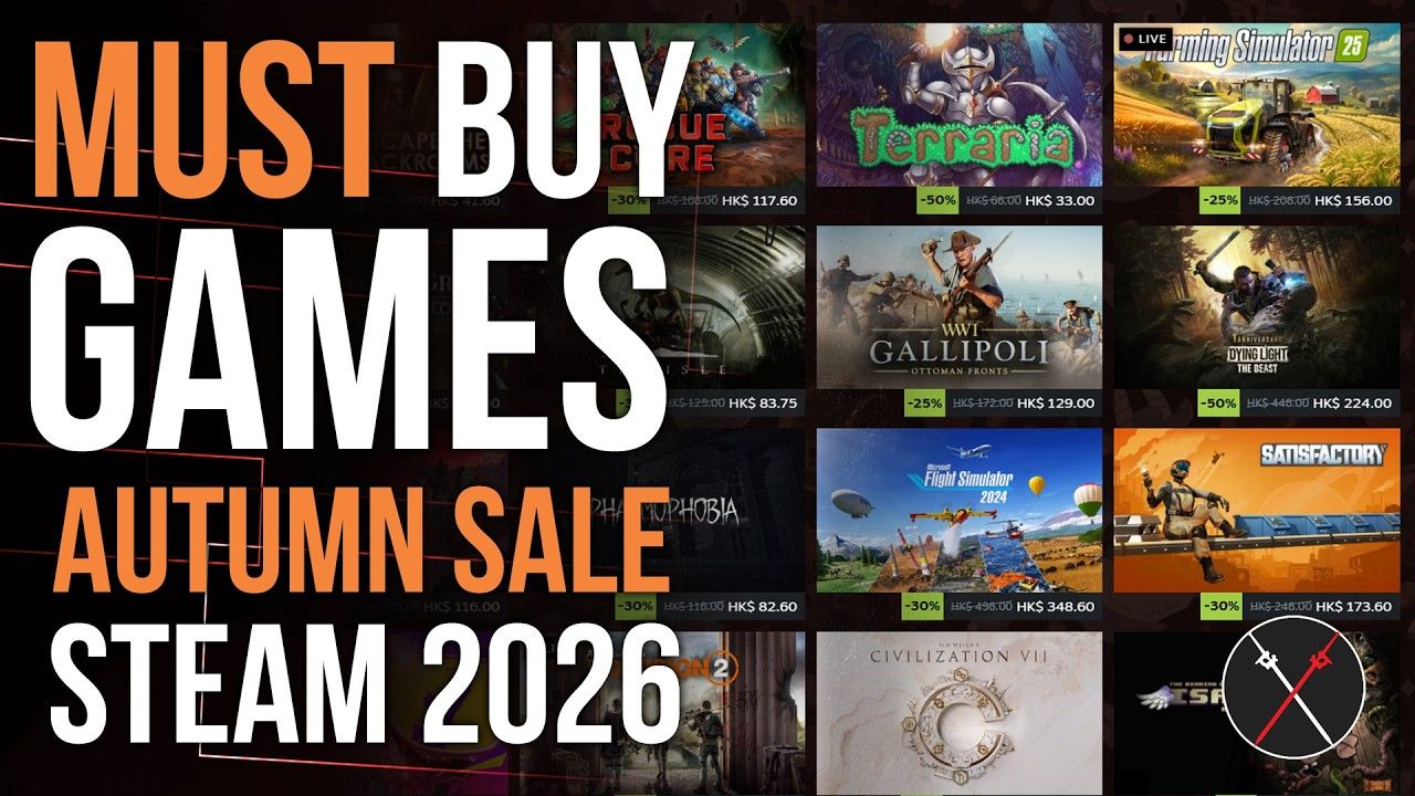 Steam Autumn Sale 2026 - Which GAMES and RPGs Are the BEST To Buy NOW!!
